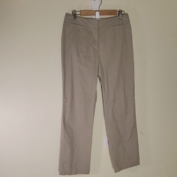Liz Claiborne  Audra Classic Tan Trousers Size 10 - Picture 1 of 6